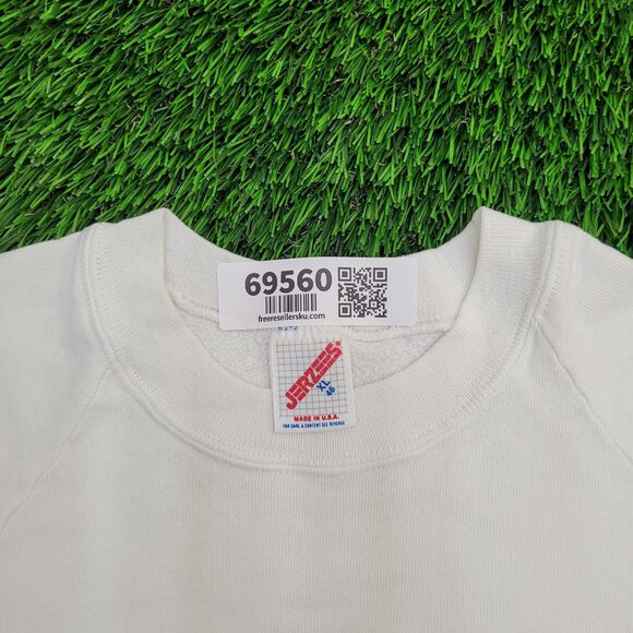 Vintage Healthcare Cropped Sweatshirt Womens XL 21x14 White - Picture 9 of 11